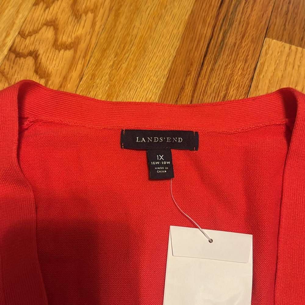 Lands’ End V Neck Cardigan - Picture 6 of 7